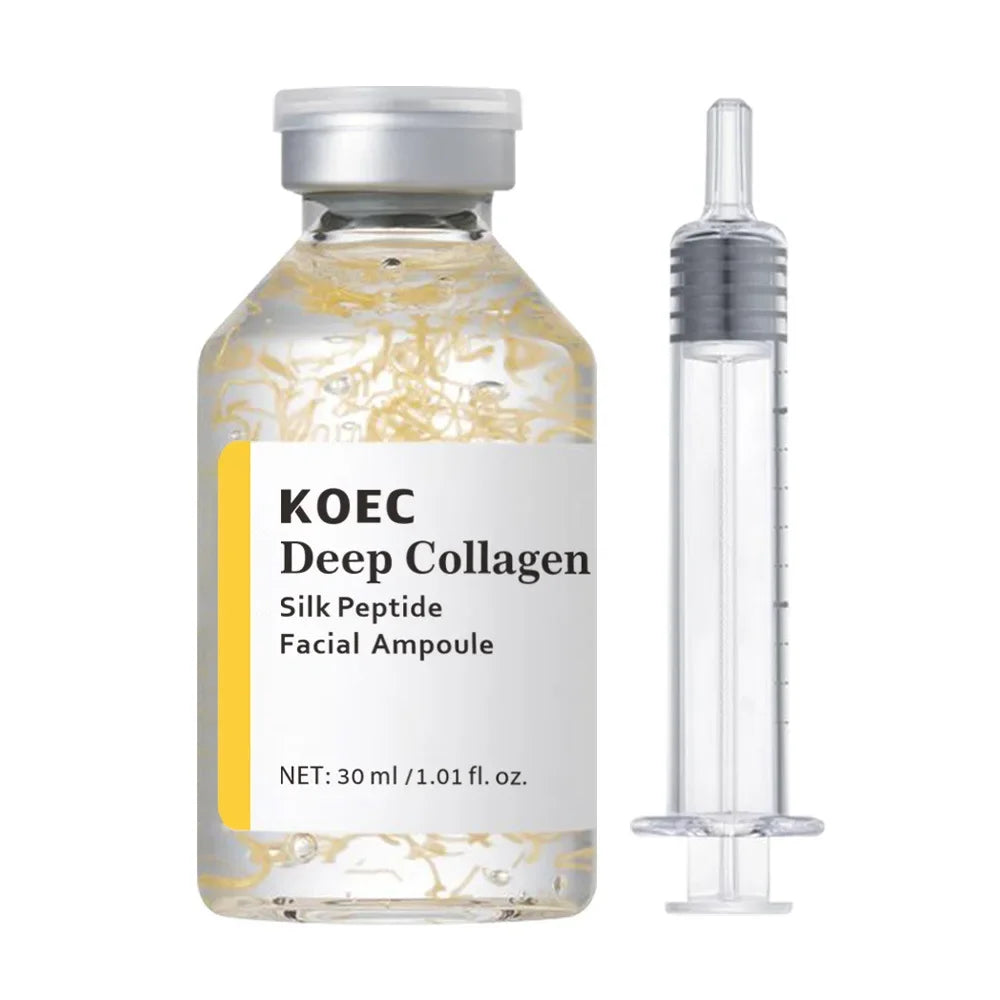 Peptide Intensive Lifting Ampoule,Deep Collagen Face Firming Moisturizing Serum,Glass Skin Tightening Hydration,Korean Skincare