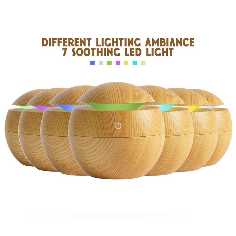 Aroma Diffuser Humidifier - 7-Color LED Ultrasonic Cool Mist