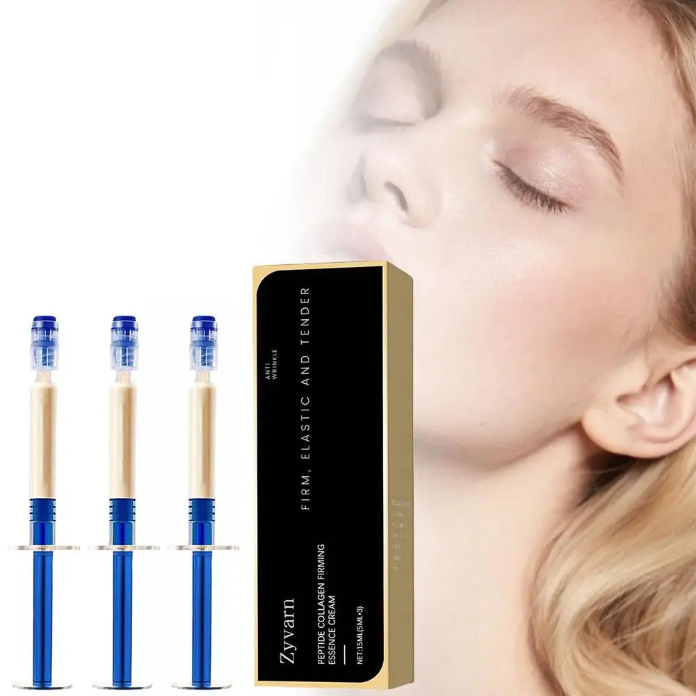 3Pcs/Set Deep Moisturizing Brightening Cream Double Collagen Firming&Lifting Face Cream Antiwrinkle Repair Cream Korean Skincare