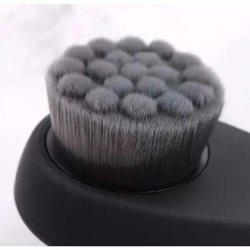 Face Care Tool Massage Scrubber Facial Cleansing Brush Wash Face Brush Soft Bamboo Charcoal Facial Cleansing Brush